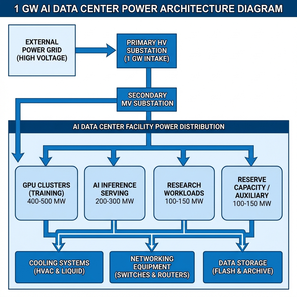 Meta's $10B AI Data Center: 1 Gigawatt Power (2026) | NovaEdge Digital ...