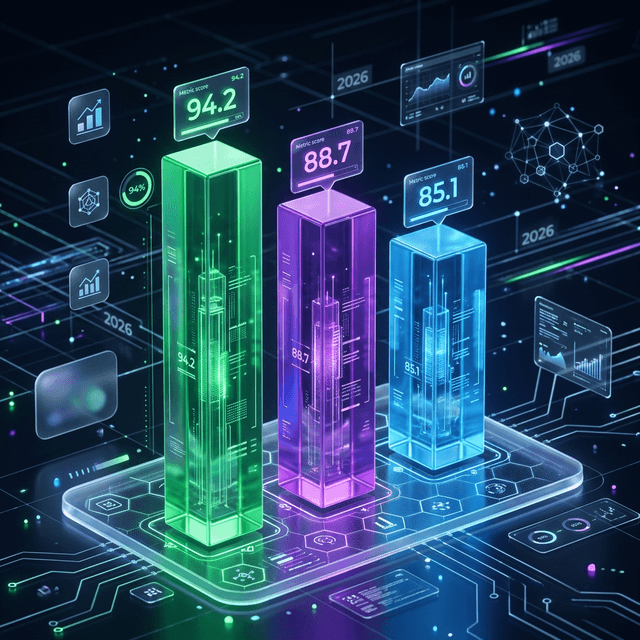 ChatGPT Claude Gemini performance testing results comparison across 15 categories benchmark scores 2026