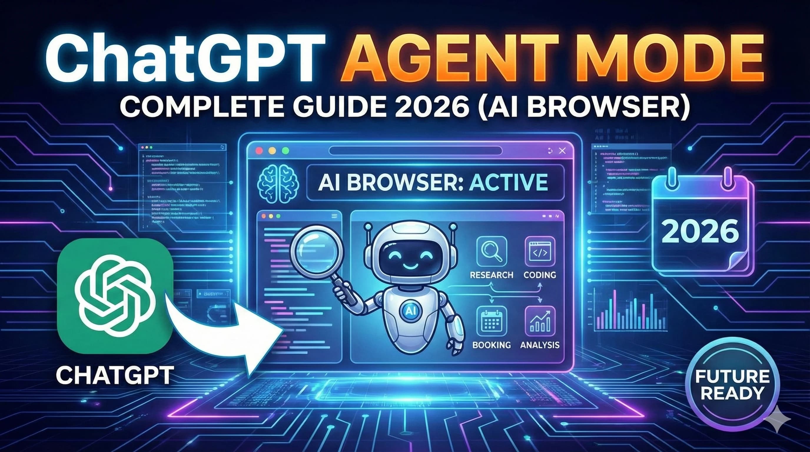 ChatGPT Agent Mode: Complete Guide 2026 (AI Browser)
