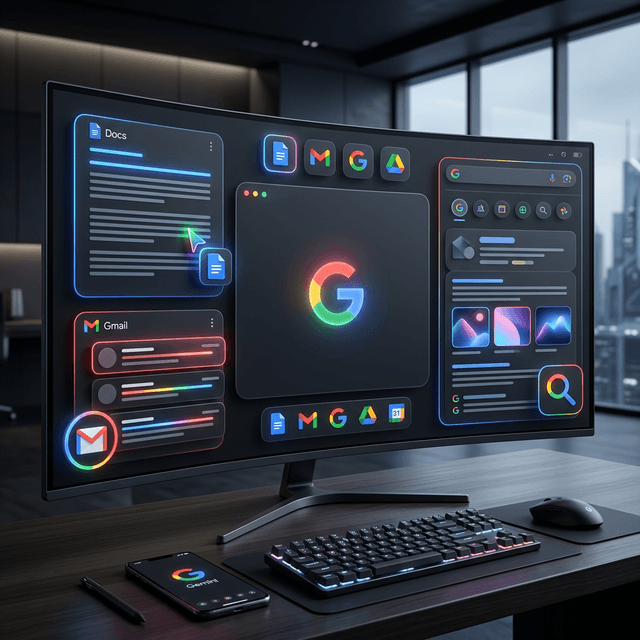 Google Gemini interface showing integration with Google services multimodal capabilities March 2026