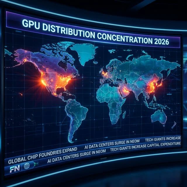Global GPU Distribution Map 2026