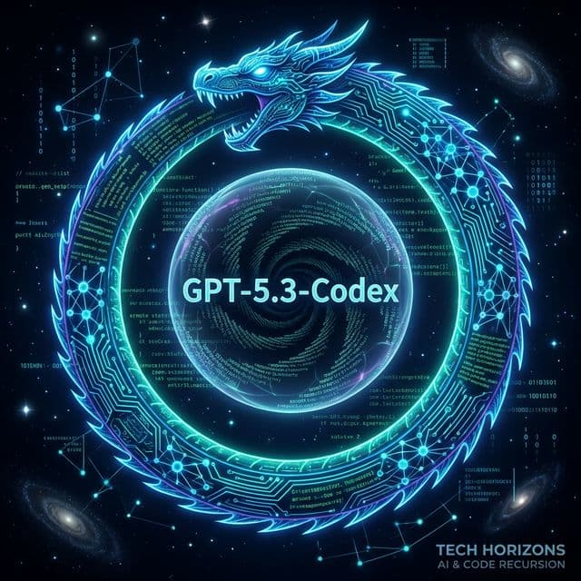 GPT-5.3-Codex first AI that created itself recursive self-improvement breakthrough 2026