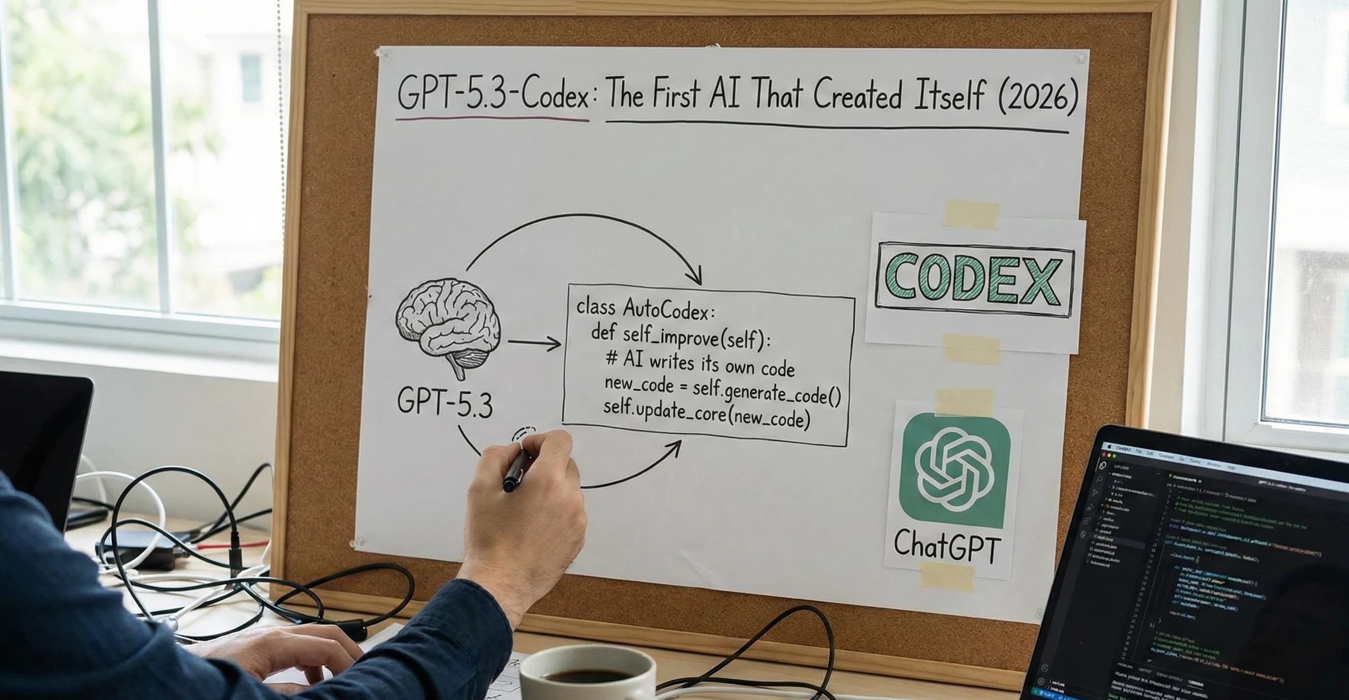 GPT-5.3-Codex: First AI That Created Itself (2026)
