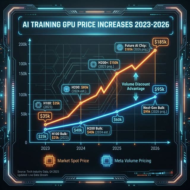 GPU Price Increase Chart 2023-2026