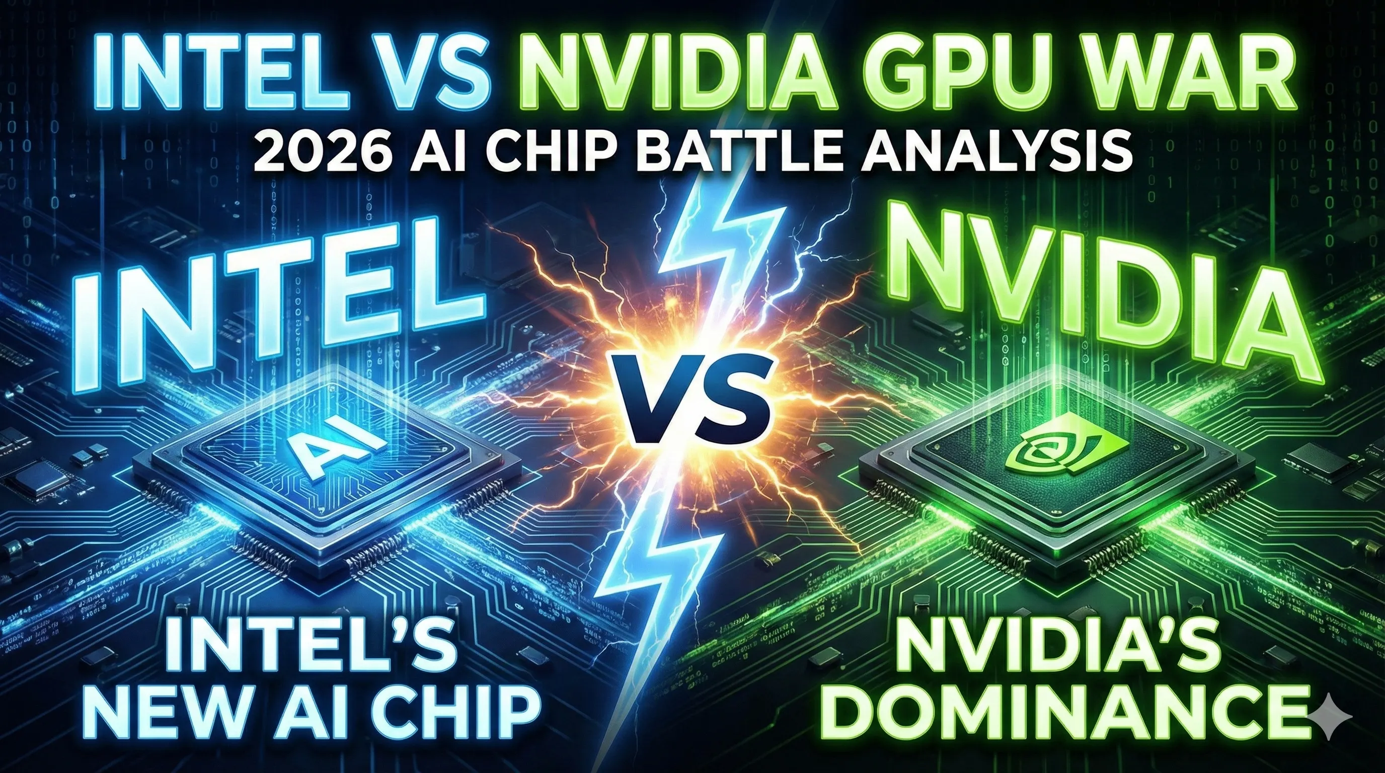 Intel vs Nvidia GPU War: 2026 AI Chip Battle Analysis