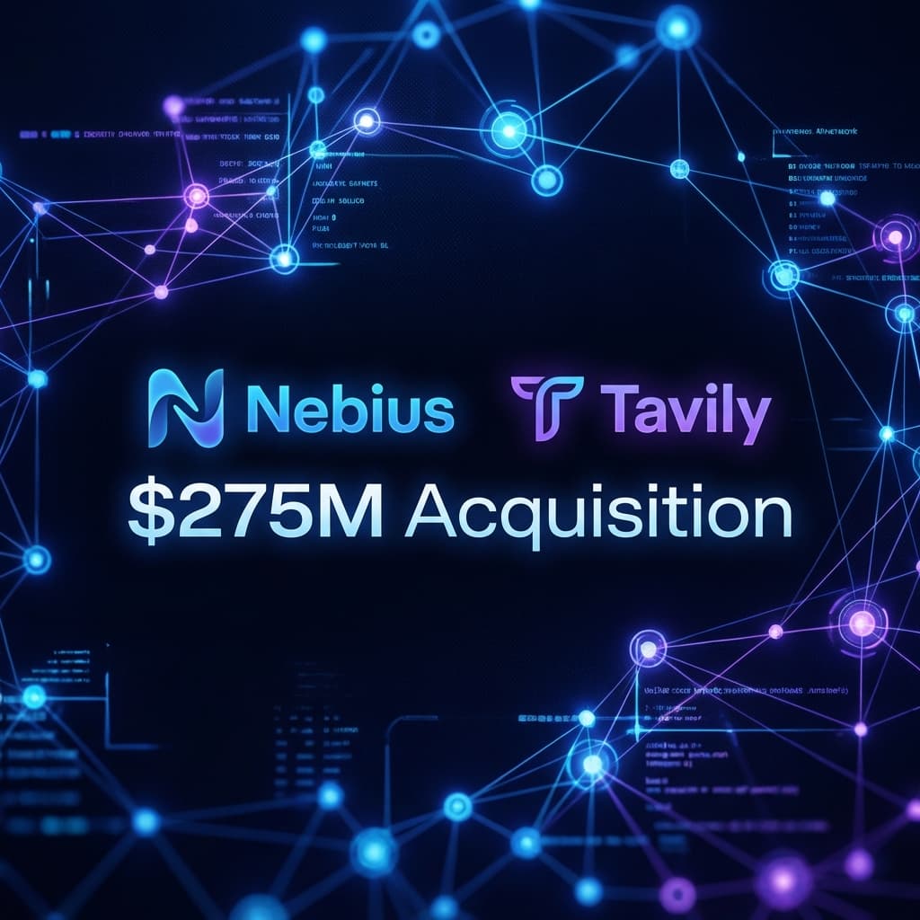 Nebius acquires Tavily for 275 million dollars agentic search AI agents infrastructure 2026