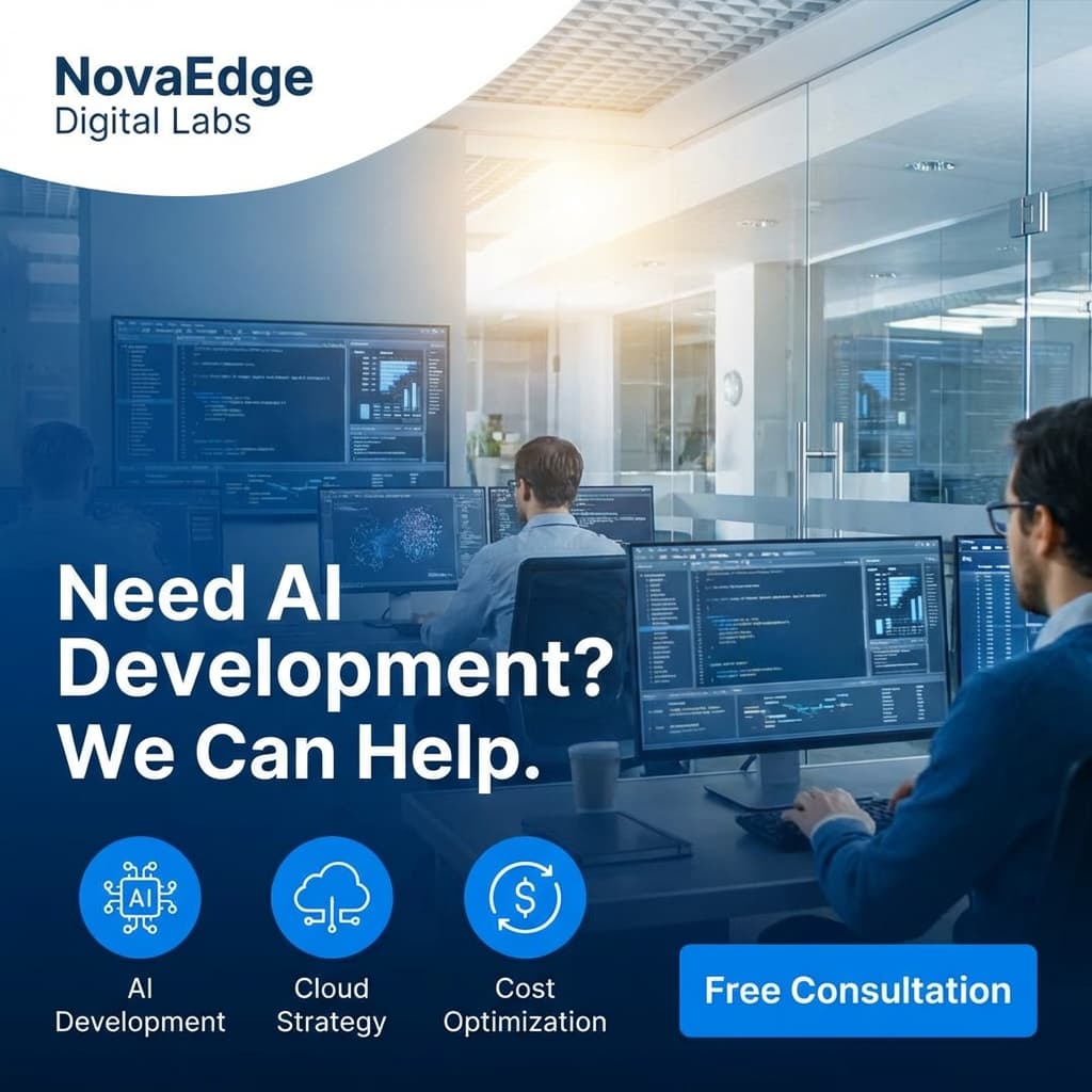 NovaEdge Digital Labs AI application development and cloud infrastructure services