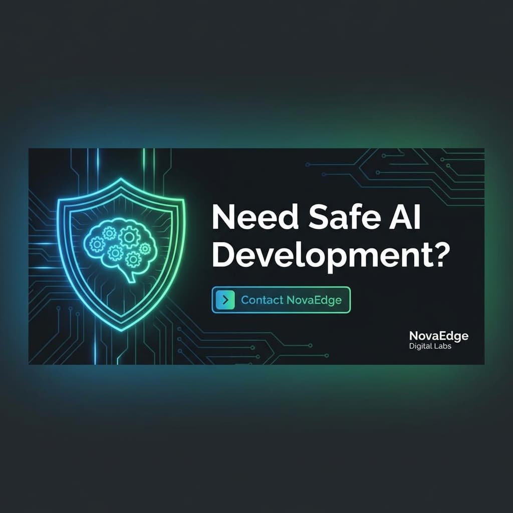 NovaEdge Digital Labs safe AI agent development services ethical AI with proper safeguards