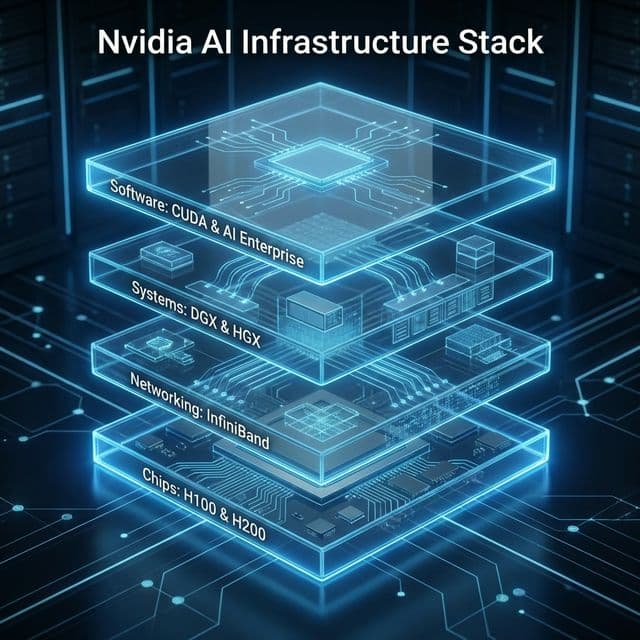 Nvidia AI Infrastructure Stack Vertical Integration