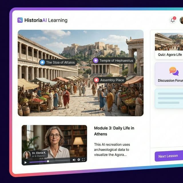 Online course educational video examples created with Seedance 2.0 AI showing engaging visual teaching content