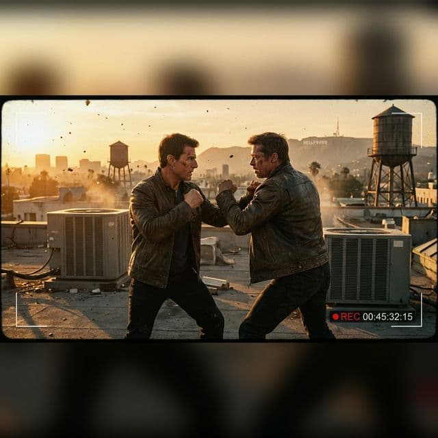 Seedance 2.0 AI generated video Tom Cruise fighting Brad Pitt viral TikTok Hollywood quality