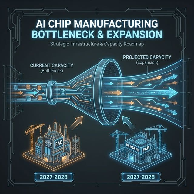 AI Chip Manufacturing Bottleneck and Expansion 2026