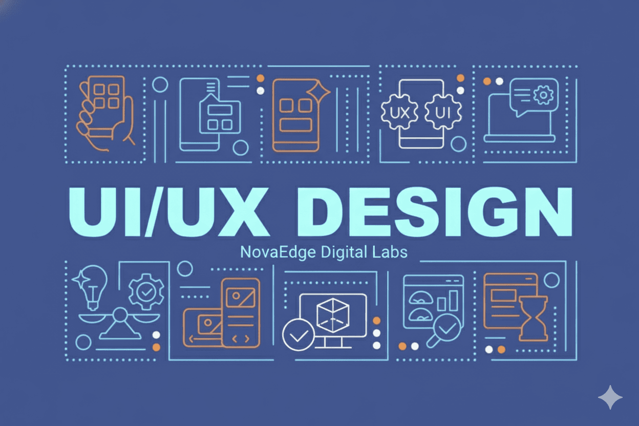 Professional UI/UX & Product Design service by NovaEdge Digital Labs