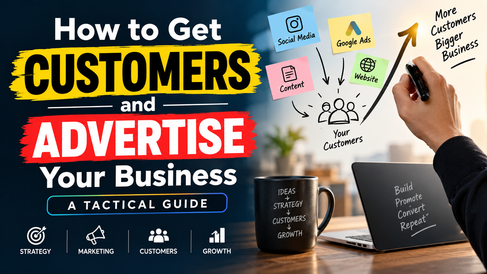 How to Get Customers and Advertise Your Business: A Tactical Guide